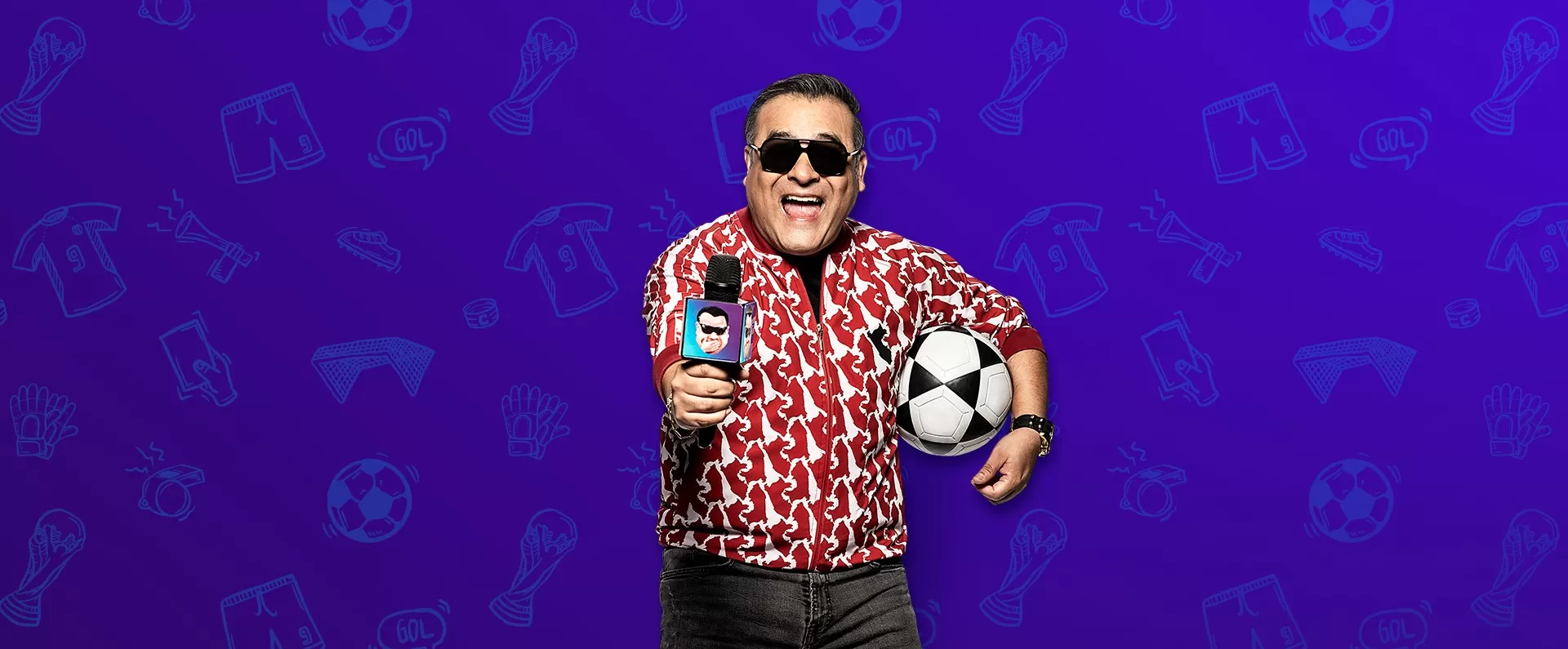 El carismático Juan Carlos Orderique estará presente en todos los eventos y conciertos del momento, para divertir a todos con su previa.

