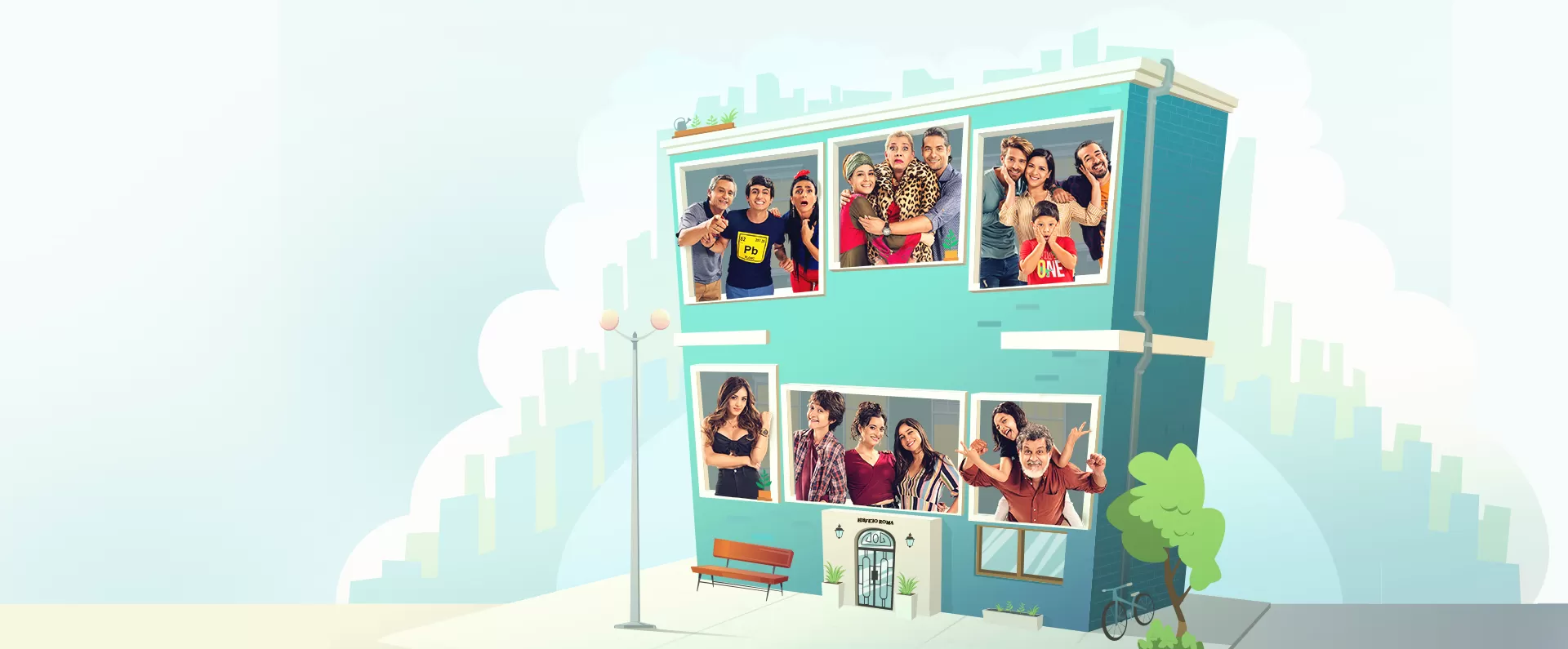 Junta de Vecinos, es una divertida y relajante comedia familiar que relata la convivencia y supervivencia de unos vecinos muy especiales. Además, cuenta con la participación de la actriz mexicana Cynthia Klitbo y de la argentina Bárbara Torres.