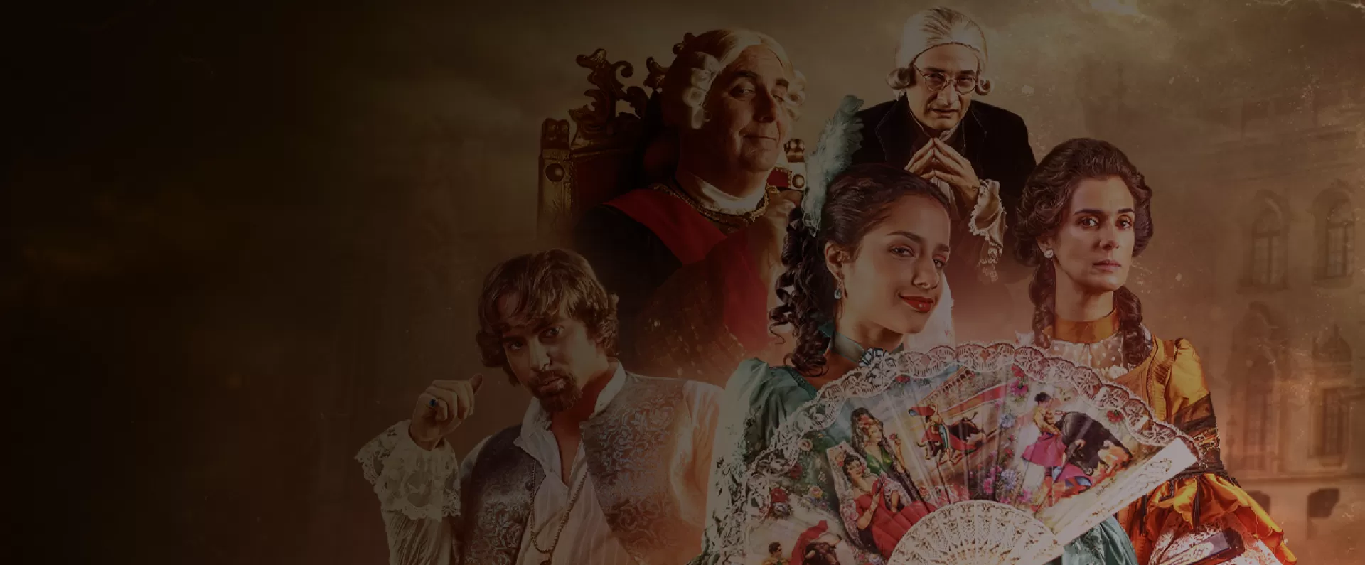 Conoce la historia de la mujer más famosa del Virreinato del Perú, quien renunció a su verdadero amor y enamoró perdidamente al Virrey para cambiar su destino. 
Un elenco excepcional que cuentan una historia de dolor, pasión, escándalos y venganza. 