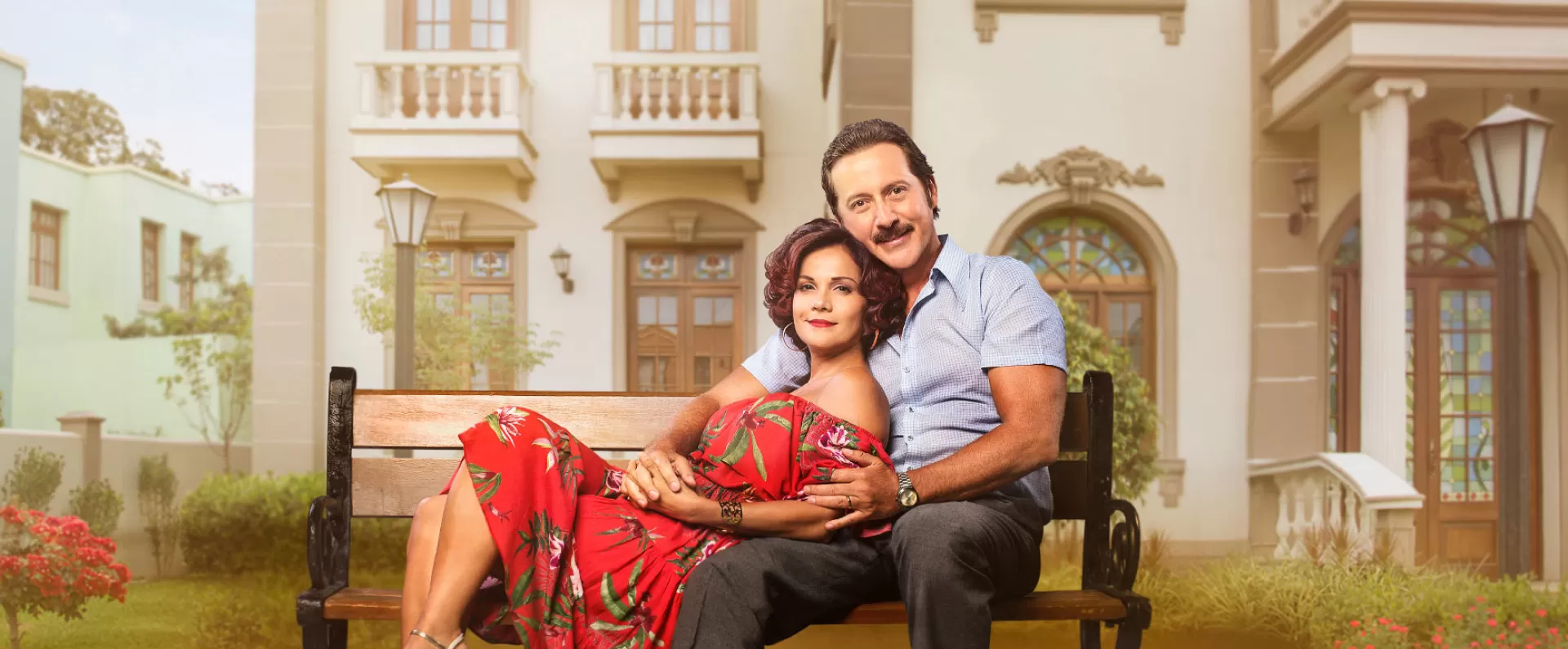 De Vuelta al Barrio es la historia de Malena y Pichon... una historia que no tuvo final cuando ella decidió plantarlo en el altar hace muchos años, ambientada en los años setenta que busca recrear esa época sin perder la comedia y drama. Personajes entrañables que nos muestran un tiempo donde era más simple vivir 