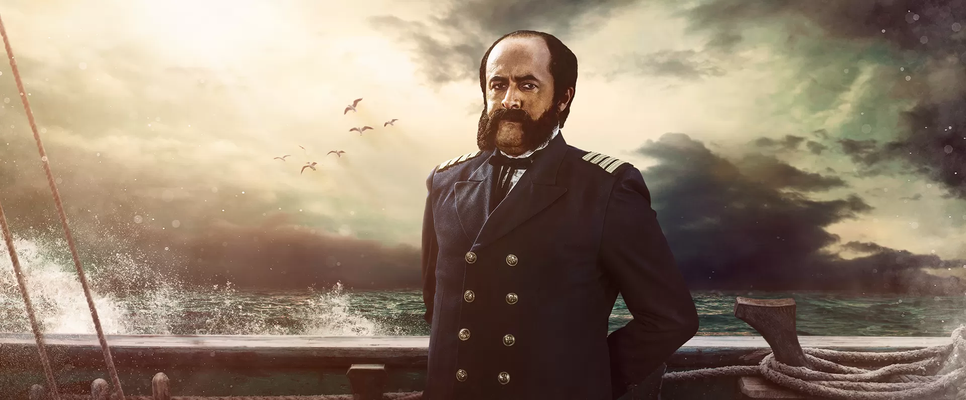 Conmemorando 180 años de su nacimiento, América Televisión te invita a descubrir pasajes hasta ahora desconocidos de la vida del héroe más grande de nuestra Historia: Grau, el caballero de los mares. Grabado en el mismo monitor Huáscar, entre otros escenarios que fueron parte de su vida. Un género totalmente nuevo donde el periodismo y la ficción buscan retratar la vida de un hombre que se ganó el respeto y admiración de sus propios enemigos. Con la participación especial de Carlos Alcántara, junto a un gran elenco nacional. Producida por Michelle Alexander y dirigida por Mávila Huertas
