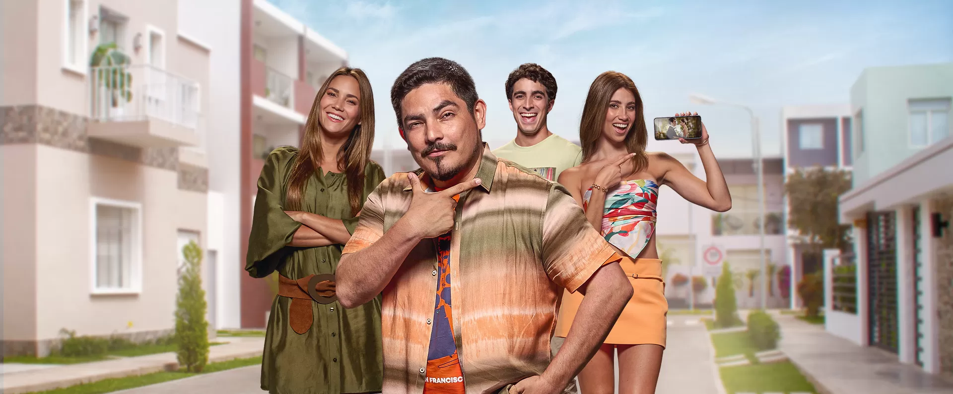 Una de las zonas residenciales más exclusivas de Lima se ve sacudida con la llegada de LOS GONZALES, una familia que viene de provincia a establecerse en una casa heredada a medio construir. Sus costumbres campechanas incomodarán a los vecinos, sobre todo a LOS MALDINI que no saben cómo deshacerse de los recién llegados...