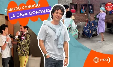 Eduardo hizo un tour por la casa Gonzales que no viste en TV