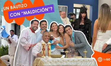 Divertidas escenas que no viste del bautizo de Joel Ontonio
