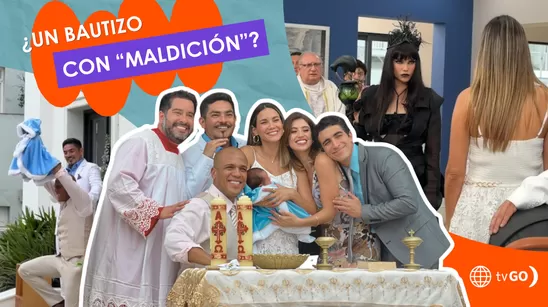 Al Fondo Hay Sitio - Divertidas escenas que no viste del bautizo de Joel Ontonio