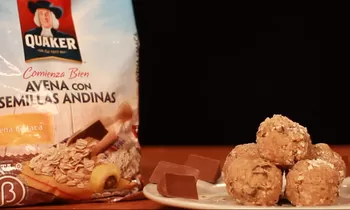 Deli Recetas: Bolitas de avena y maca con mantequilla de maní