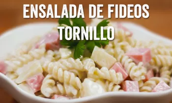 Deli recetas: "Ensalada de fideos"
