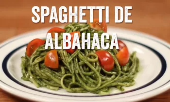 Deli recetas: "Spaguetti de albahaca"
