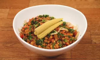 Ensalada de frijoles