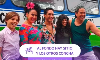 Backstage del capítulo de AFHS y Los otros concha