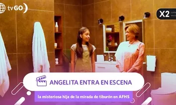 Conoce a Angelita, la hija de la “Mirada de Tiburón" en detrás de cámaras