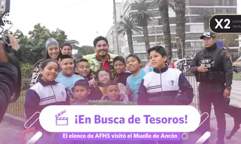 Así fue la inolvidable visita del elenco de AFHS en Ancón