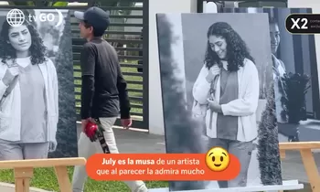 Todo lo que no viste del vernissage de Cristóbal que July despreció