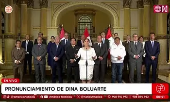 Dina Boluarte se pronunció tras vacancia presidencial
