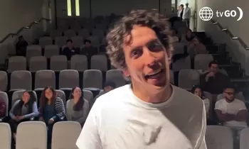 Mateo Garrido Lecca en AFHS: Mira lo que pasó detrás de cámaras