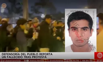 Joven murió al recibir disparo luego de participar en protesta
