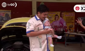 Joel le enseña a su “bebé” Pericles cómo ser el mejor mecánico