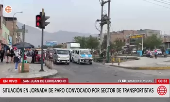 Situación del paro en San Juan de Lurigancho
