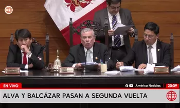 Congreso realizará una segunda votación entre Alva y Balcázar