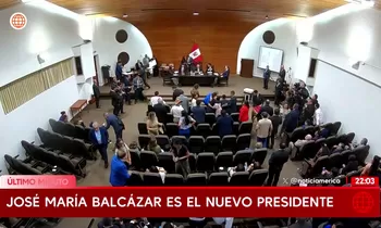 José María Balcázar es el nuevo presidente interino del Perú