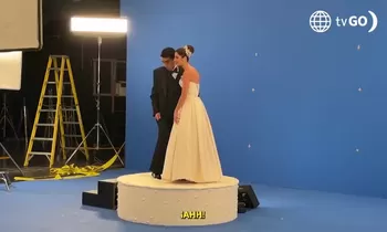 Mira cómo se grabó la divertida promo de Alessia y Jimmy