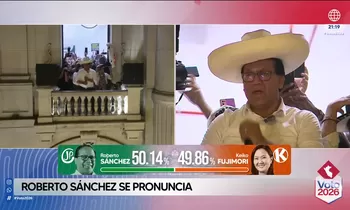 Roberto Sánchez se pronuncia tras resultados de conteo rápido