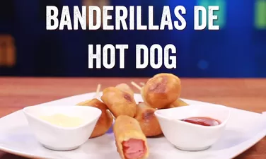 Deli Recetas: "Banderillas de hot dog"