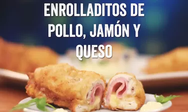 Deli Recetas: "Enrolladitos de pollo, jamón y queso"