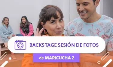 Backstage de la Sesión de fotos de Maricucha 2