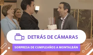 Detrás de cámaras de la sorpresa de cumpleaños a Diego Moltanbán