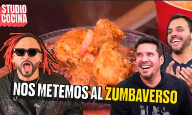 ZUMBA APARECE DE LA NADA EN NUESTRA COCINA