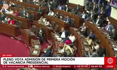 Congreso admite las cuatro mociones de vacancia presidencial