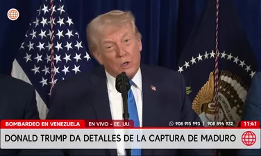 Donald Trump dio detalles sobre cómo se hizo la captura a Nicolás Maduro