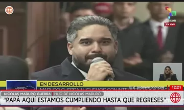 El mensaje de hijo de Nicolás Maduro a sus padres