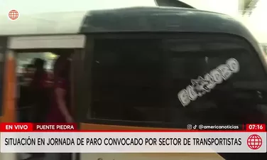 Situación del paro en Puente Piedra