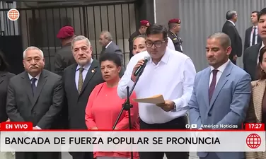 "Respaldaremos a Maricarmen Alva", anuncia Fuerza Popular