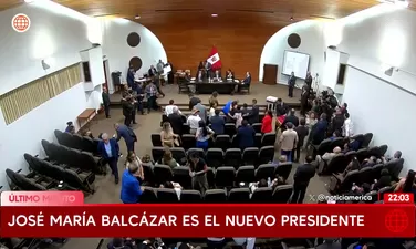José María Balcázar es el nuevo presidente interino del Perú