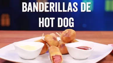 Deli Recetas: "Banderillas de hot dog"