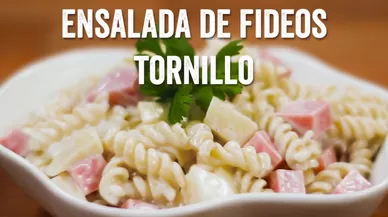 Deli recetas: "Ensalada de fideos"