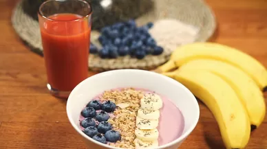 Smoothie bowl para desayuno