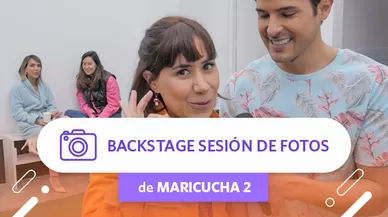Backstage de la Sesión de fotos de Maricucha 2