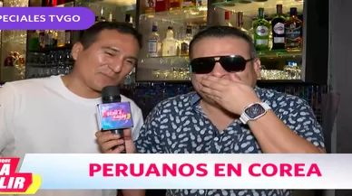 Orderique conociendo a peruanos en Corea del Sur