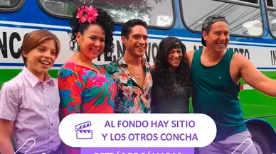 Backstage del capítulo de AFHS y Los otros concha