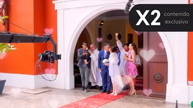  Lorena y Tito: Así se grabó su boda con final feliz