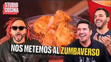 ZUMBA APARECE DE LA NADA EN NUESTRA COCINA