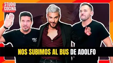 Nos subimos al bus de Adolfo Aguilar
