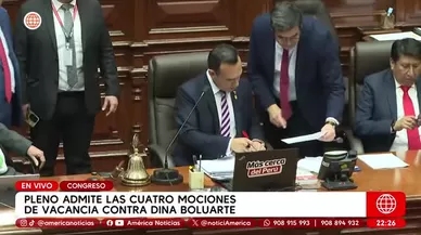Pleno aprueba citar a Dina Boluarte este jueves a las 11:30pm
