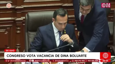 Congreso aprueba vacancia de Dina Boluarte
