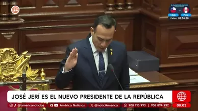 José Jerí juró como nuevo presidente de la República