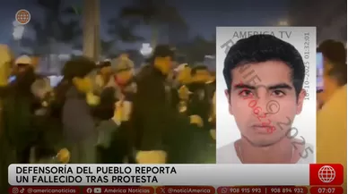 Joven murió al recibir disparo luego de participar en protesta